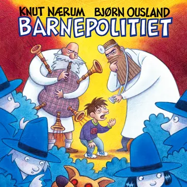 Omslag Barnepolitiet av Knut Nærum (Lydbok)