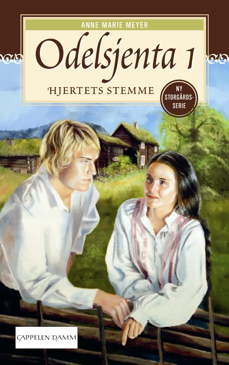 Omslag Hjertets stemme av Anne Marie Meyer (Heftet)