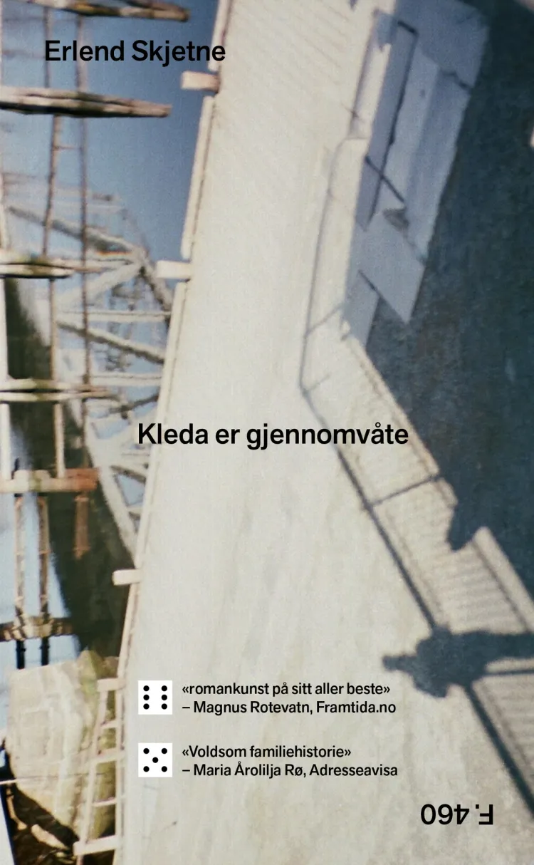 Omslag Kleda er gjennomvåte av Erlend Skjetne (Heftet)