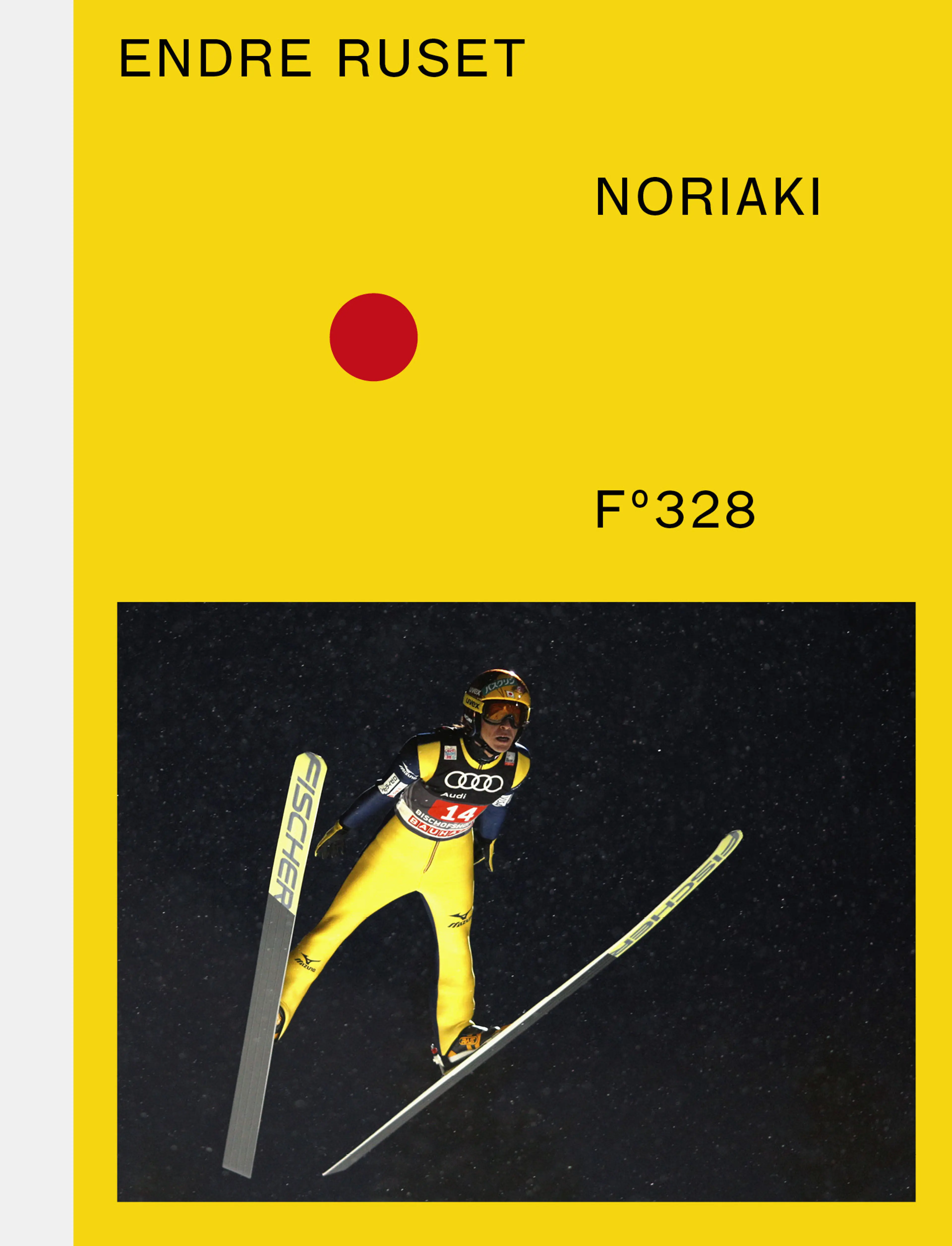 Omslag Noriaki av Endre Ruset (Innbundet)