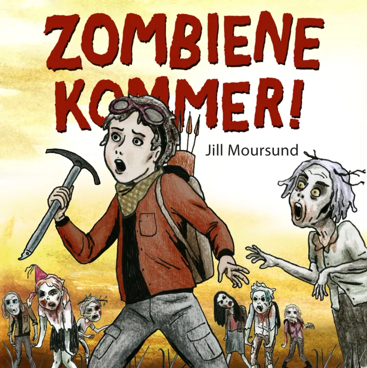 Omslag Zombiene kommer! av Jill Moursund (Lydbok)