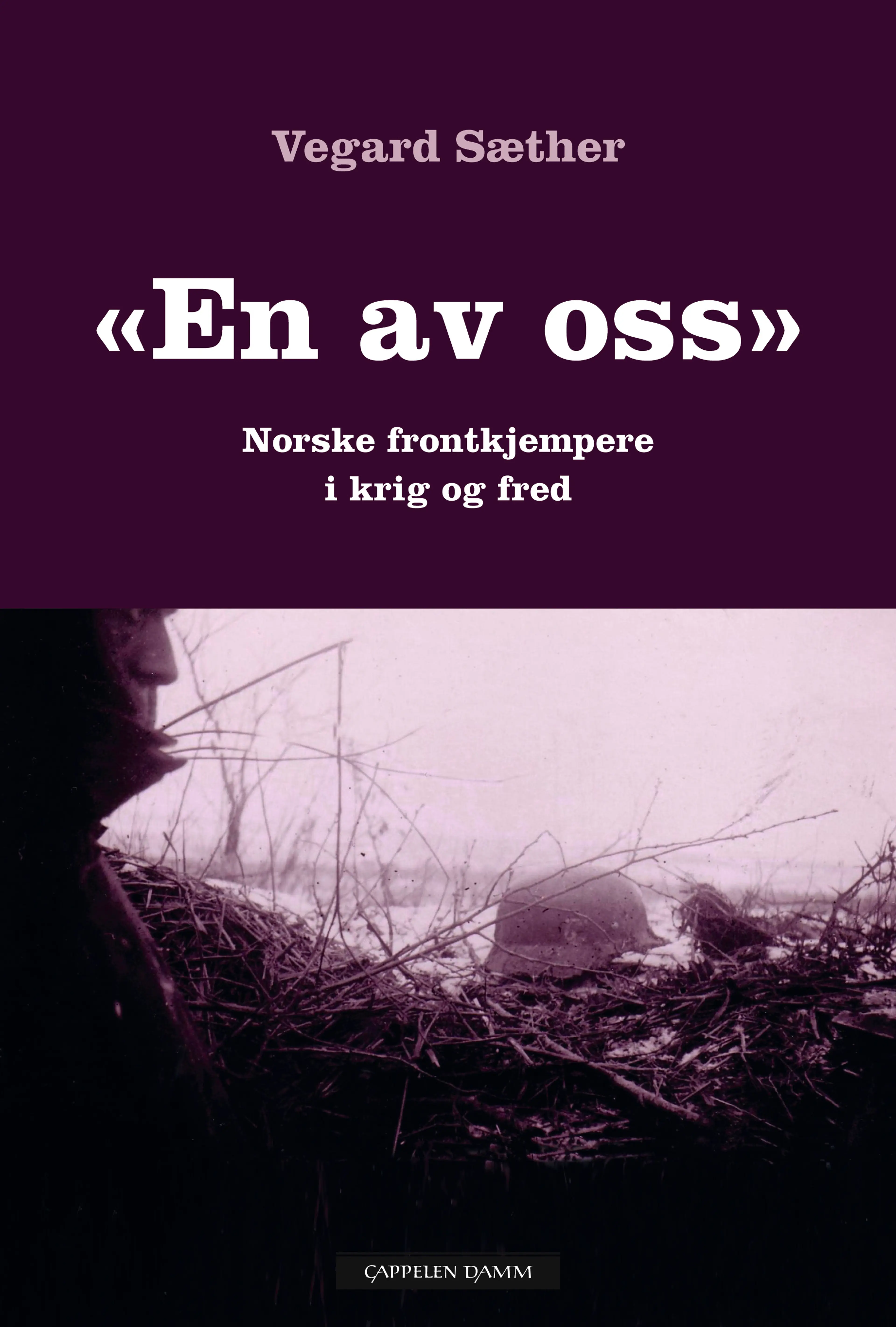 Omslag "En av oss" av Vegard Sæther (Innbundet)