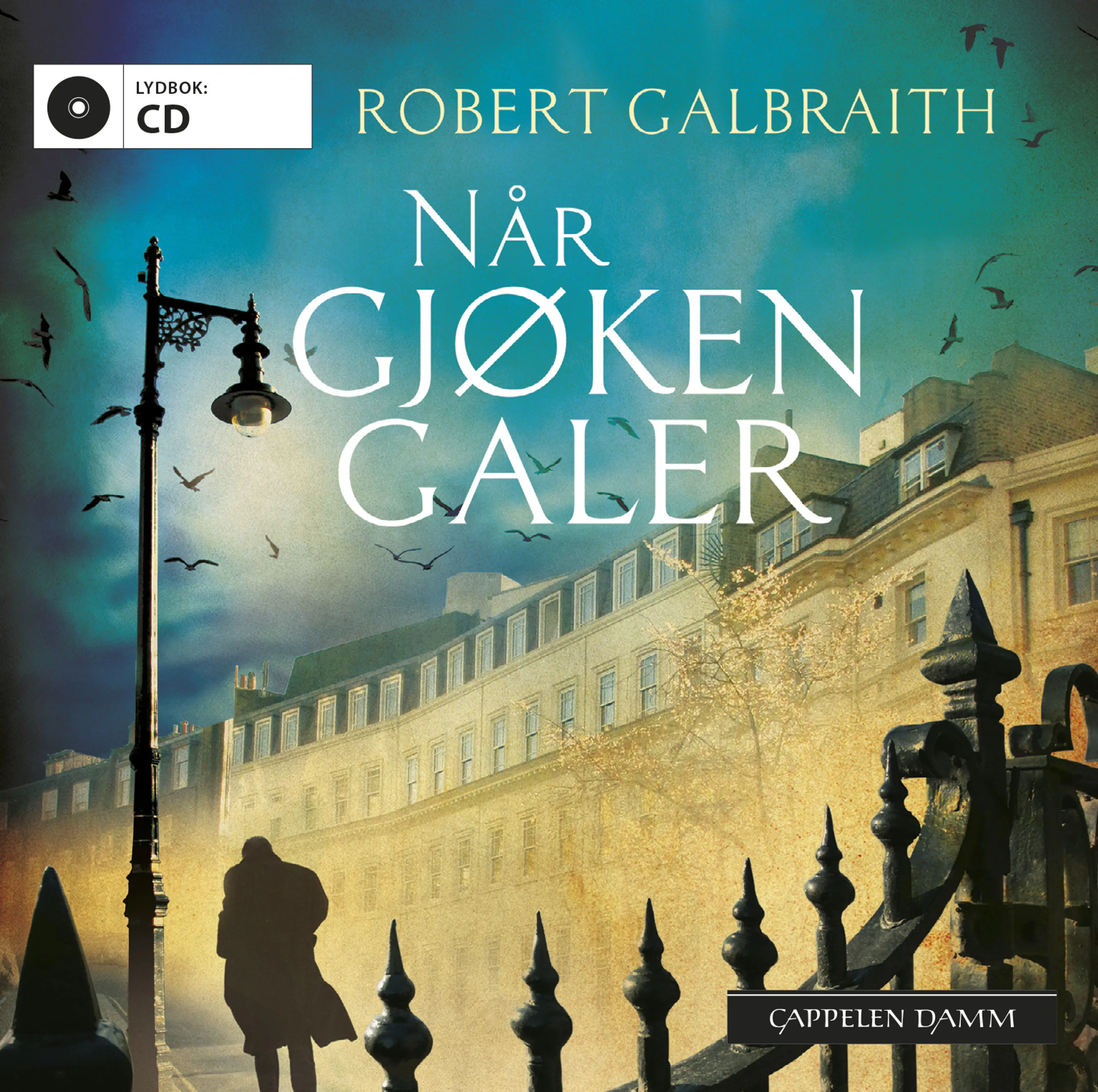 Omslag Når gjøken galer av Robert Galbraith (CD)