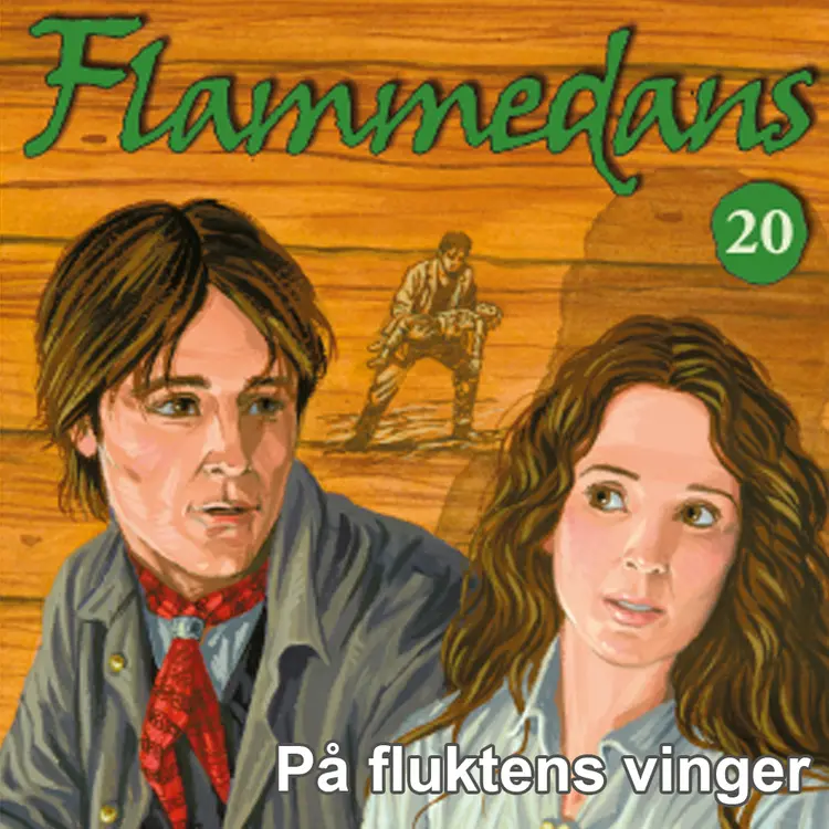 Omslag På fluktens vinger av Jane Mysen (Lydbok)