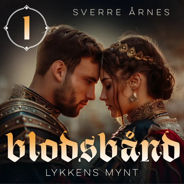 Omslag Lykkens mynt av Sverre Årnes (Lydbok)