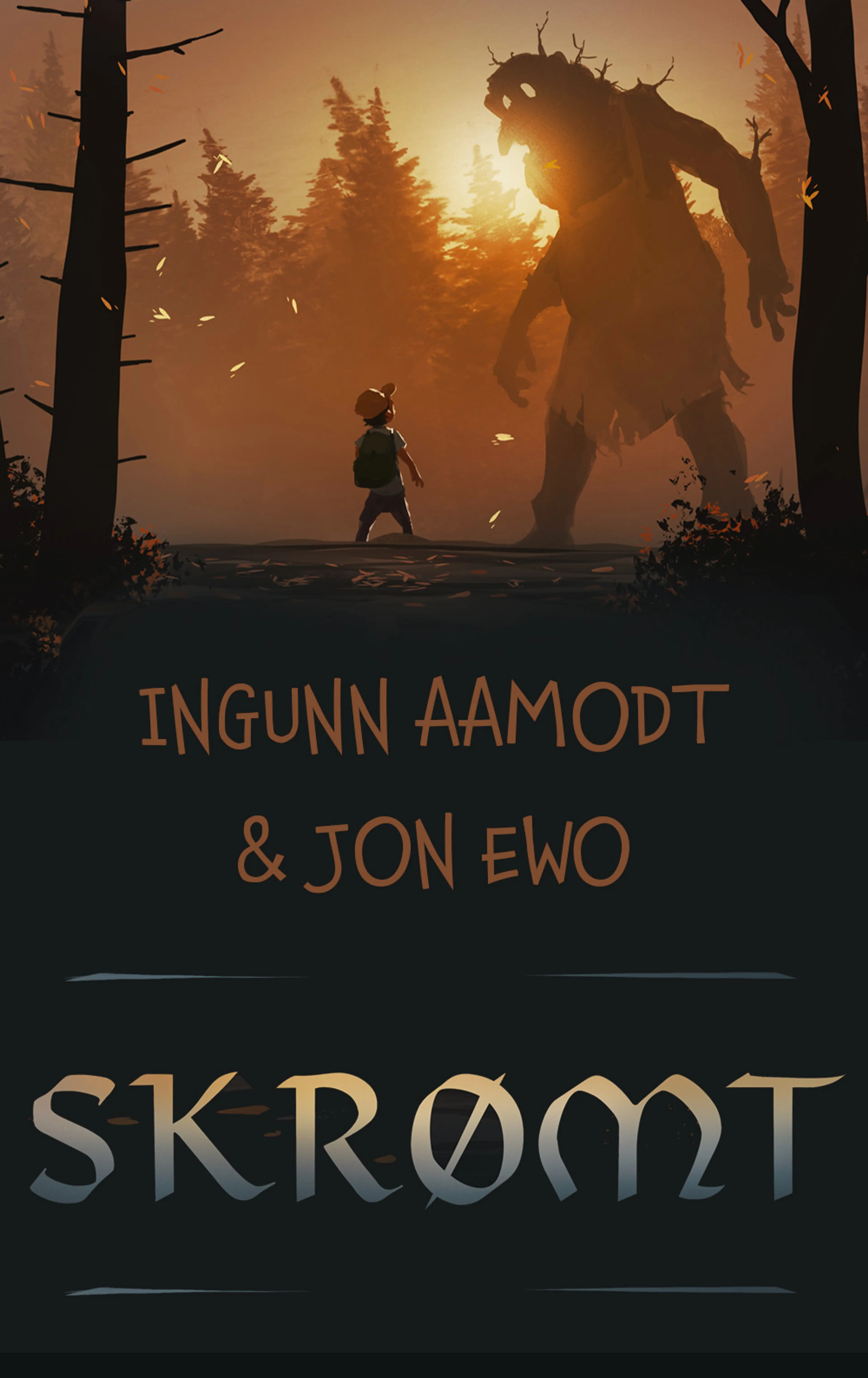 Omslag Skrømt av Ingunn Aamodt og Jon Ewo (Ebok)