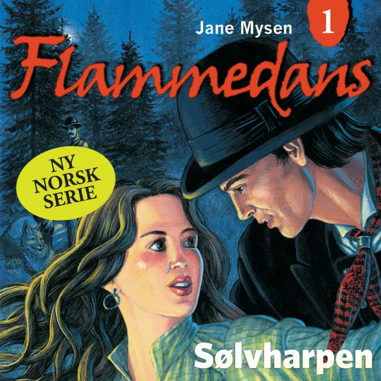 Omslag Sølvharpen av Jane Mysen (Lydbok)