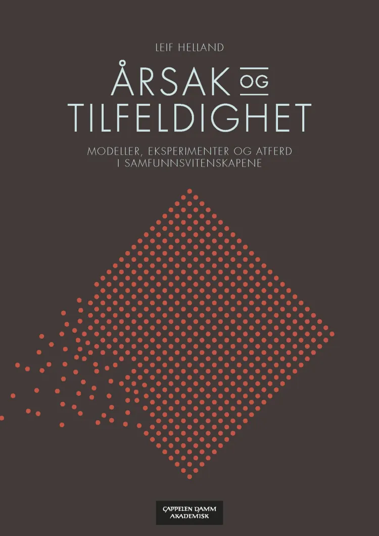 Omslag Årsak og tilfeldighet av Leif Helland (Ebok)