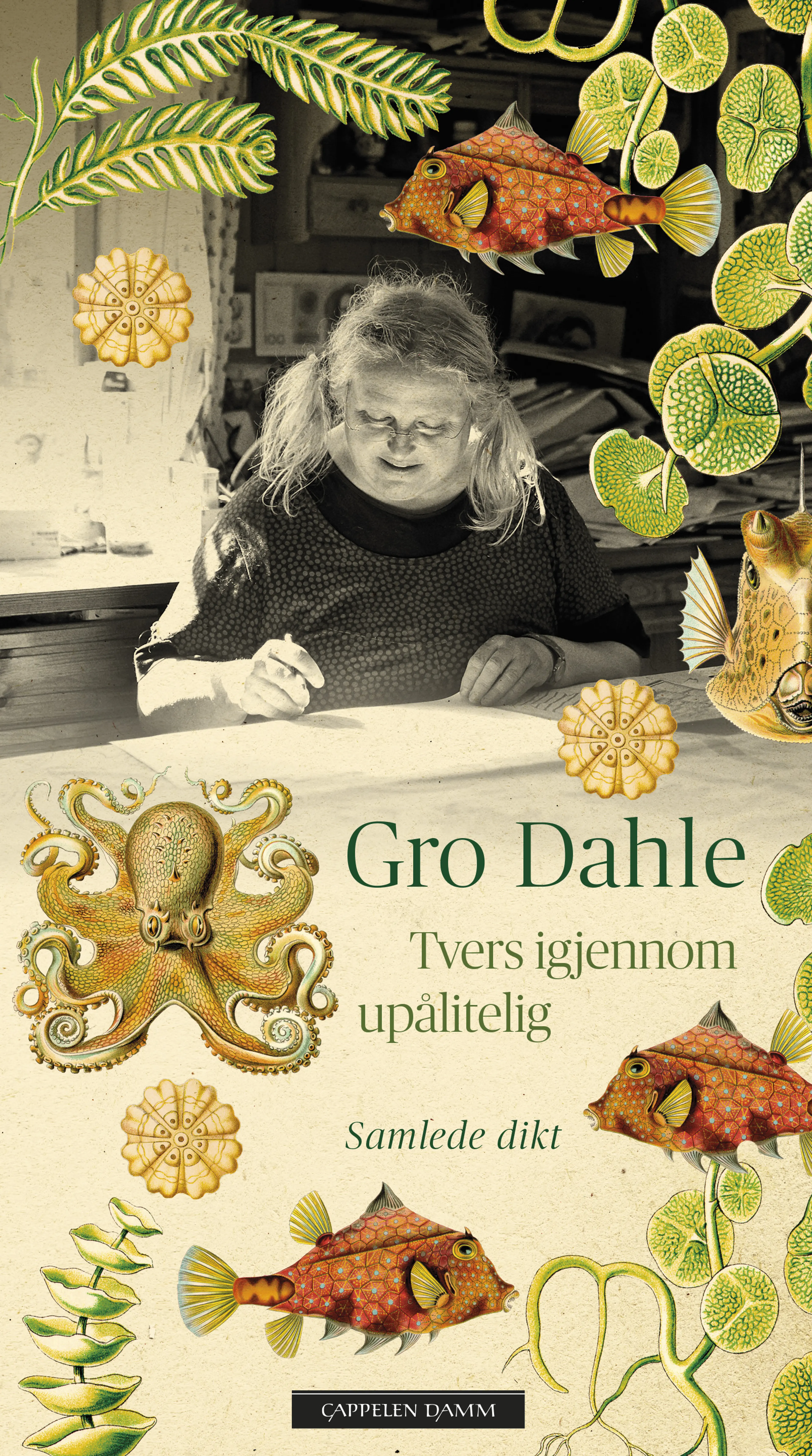 Omslag Tvers igjennom upålitelig av Gro Dahle (Innbundet)