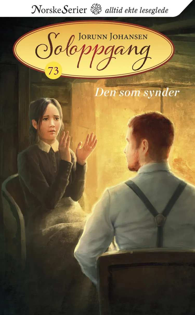 Omslag Den som synder av Jorunn Johansen (Heftet)