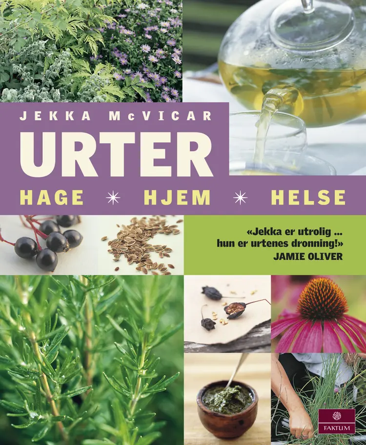 Omslag Urter av Jekka McVicar (Innbundet)