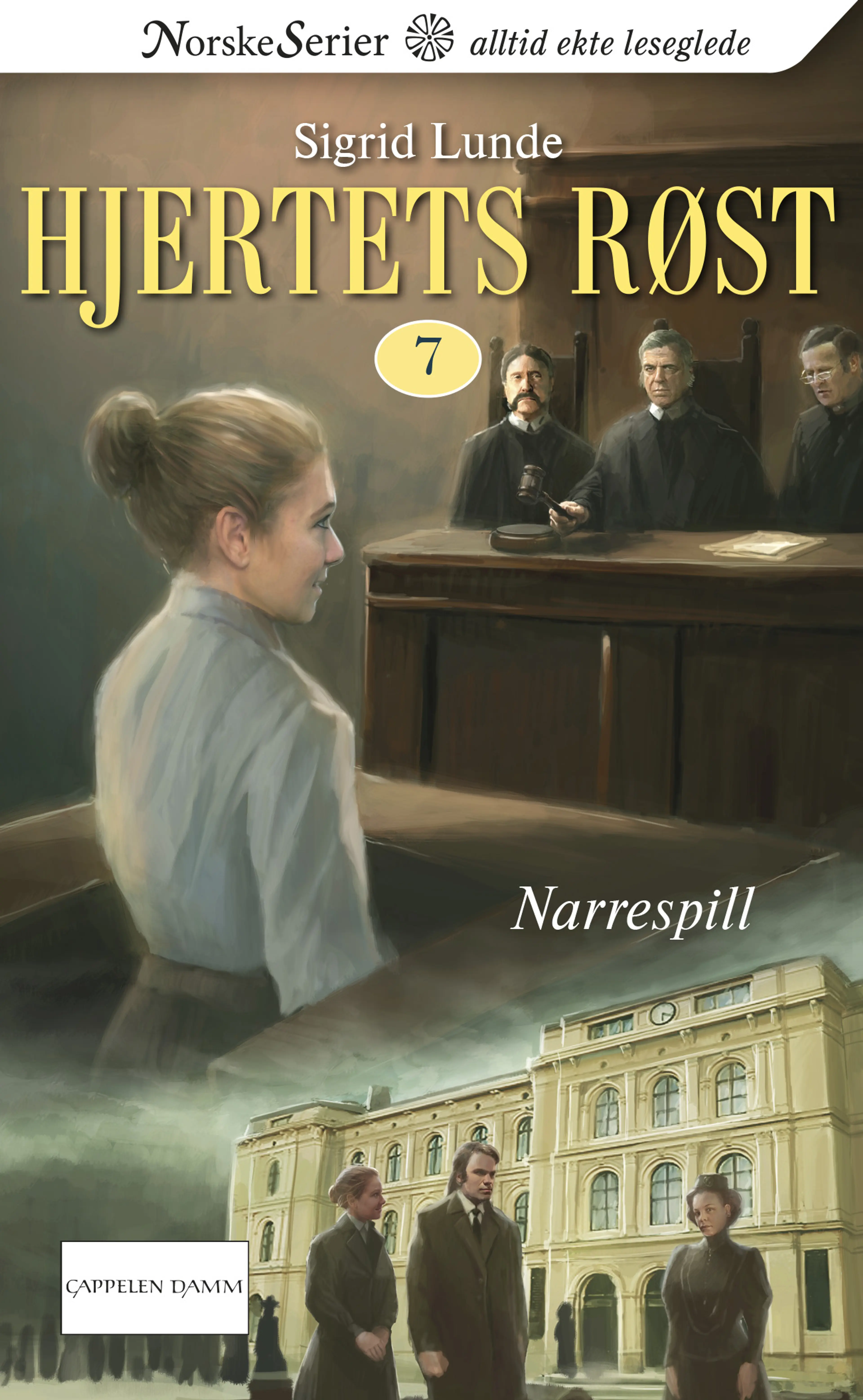 Omslag Narrespill av Sigrid Lunde (Ebok)