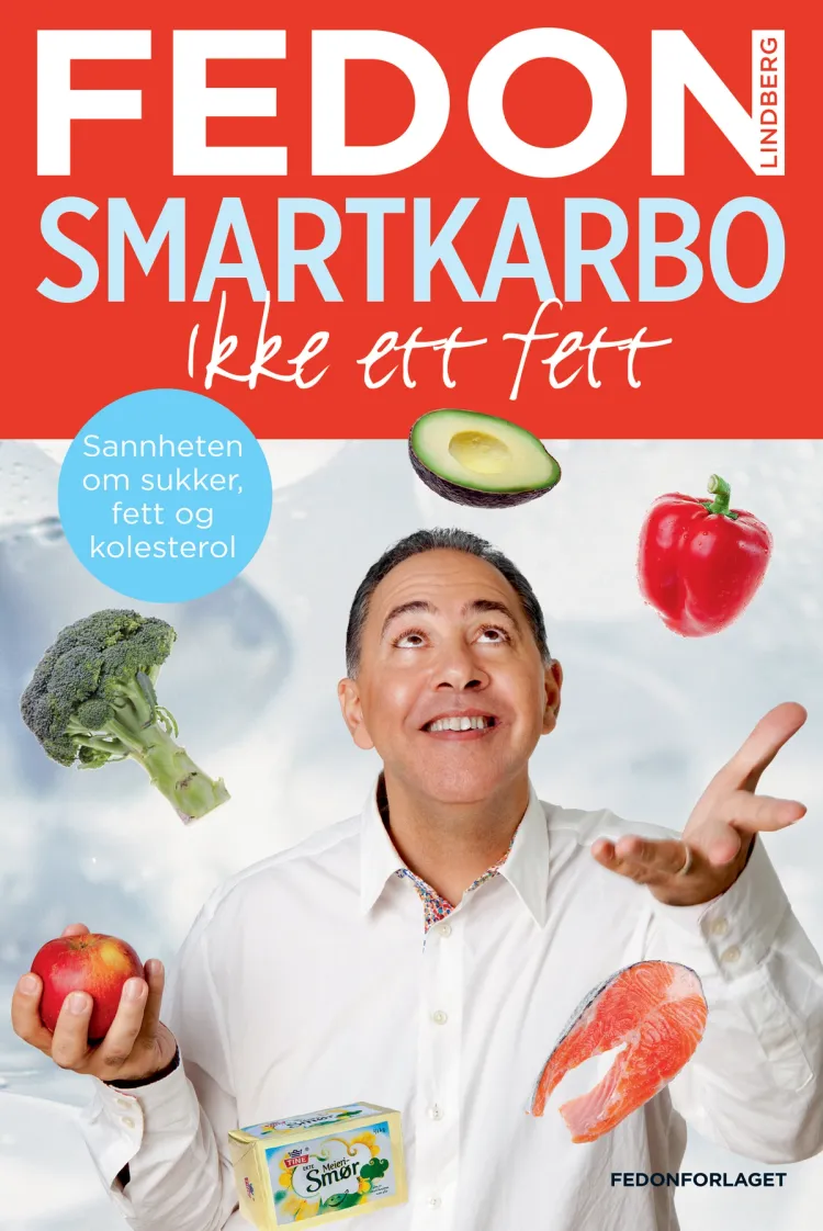 Omslag Smartkarbo - ikke ett fett av Fedon Alexander Lindberg (Innbundet)