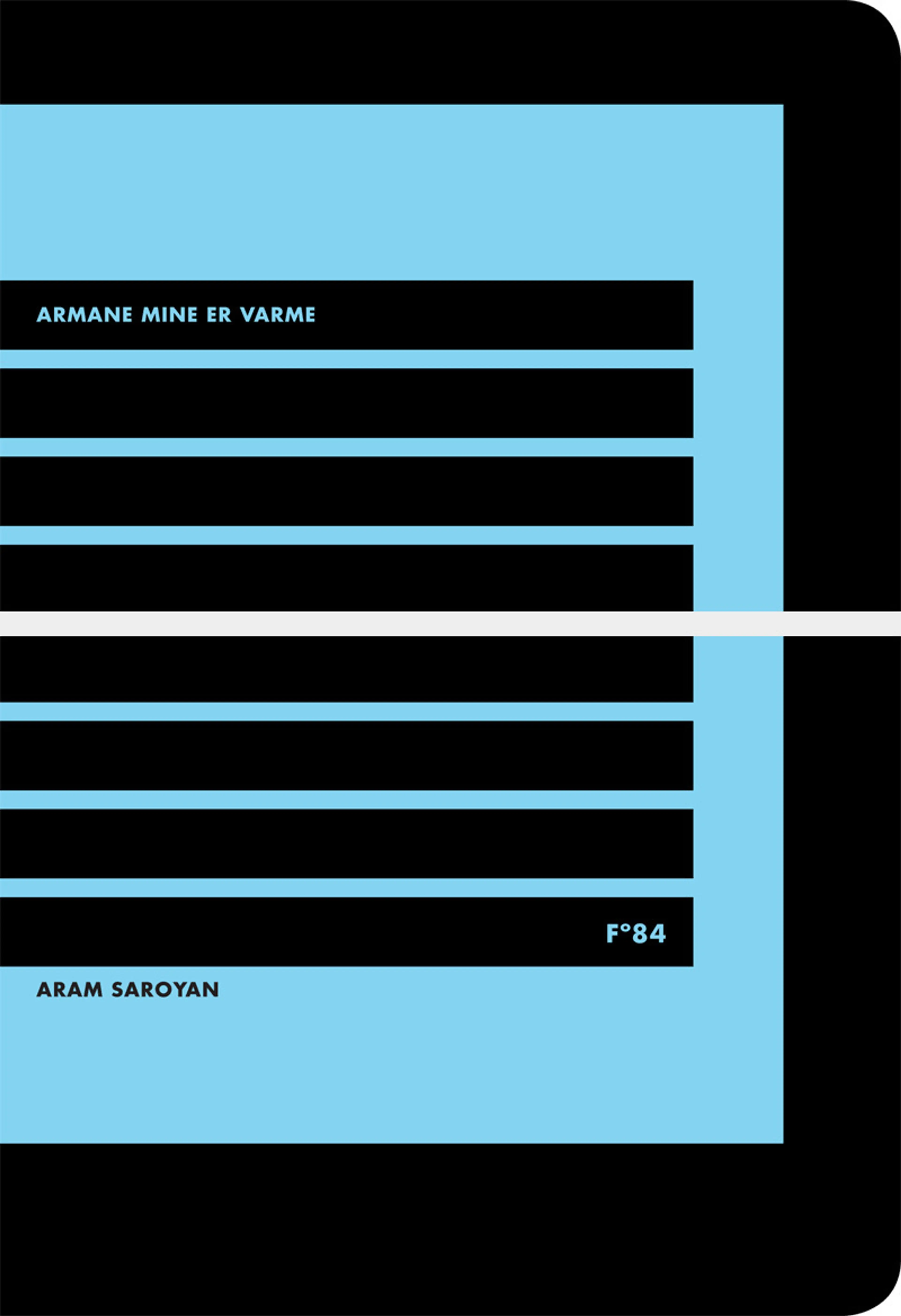 Omslag Armane mine er varme av Aram Saroyan (Heftet)