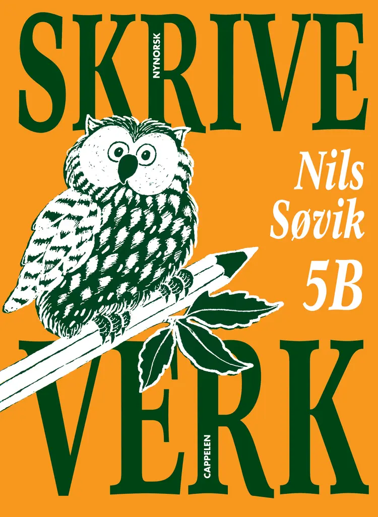 Omslag Skriveverk 5B Stavskrift av Nils Søvik (Heftet)