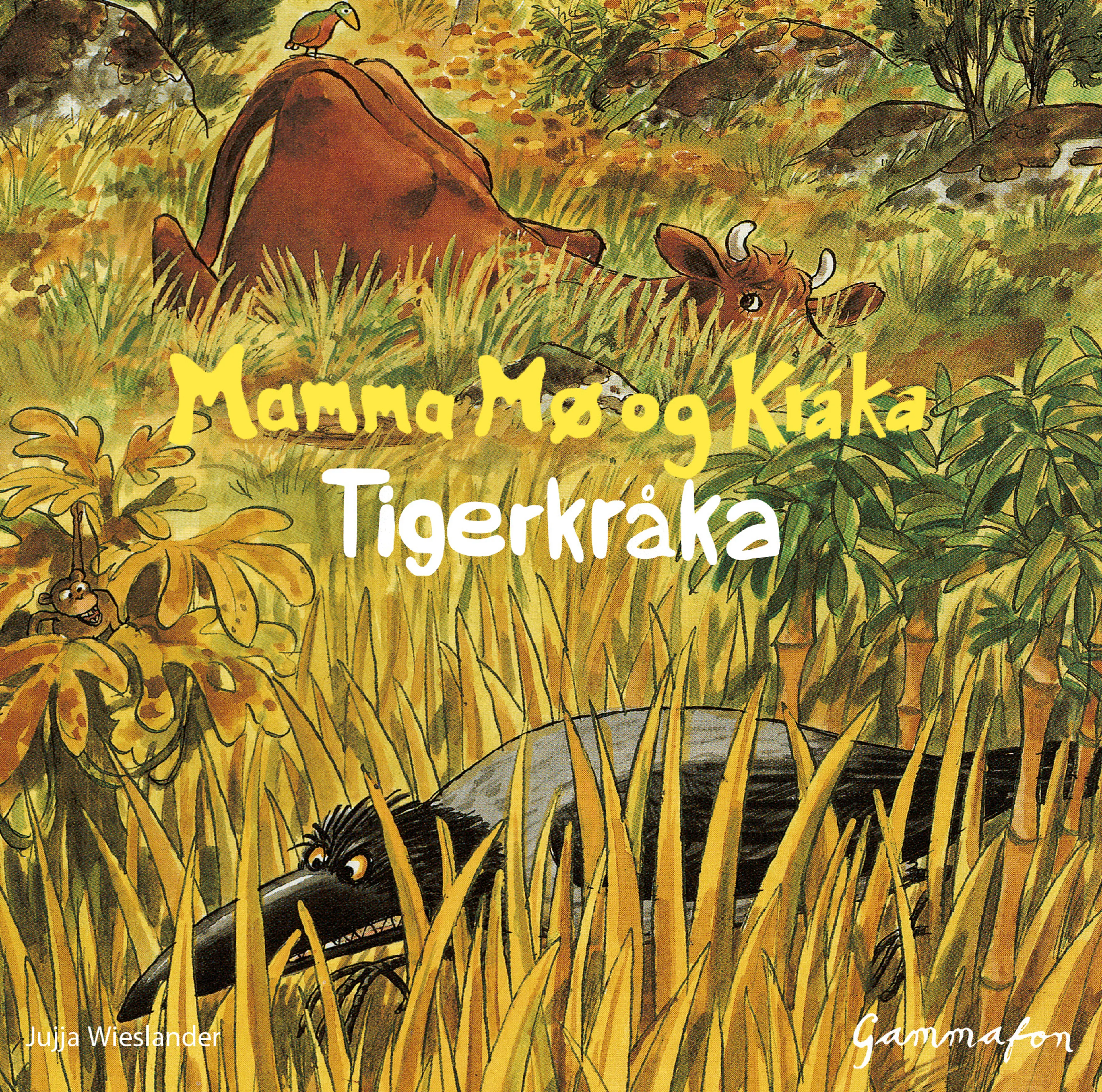 Omslag Tigerkråka av Jujja Wieslander (Lydbok)