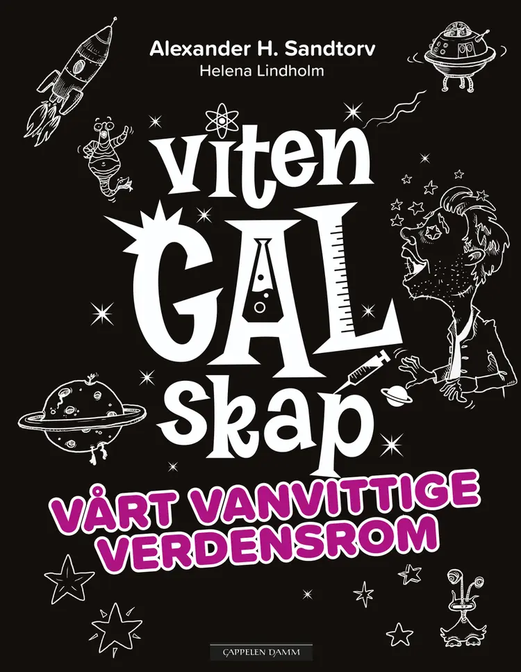 Omslag VitenGALskap 3: Vårt vanvittige verdensrom av Alexander H. Sandtorv (Ebok)