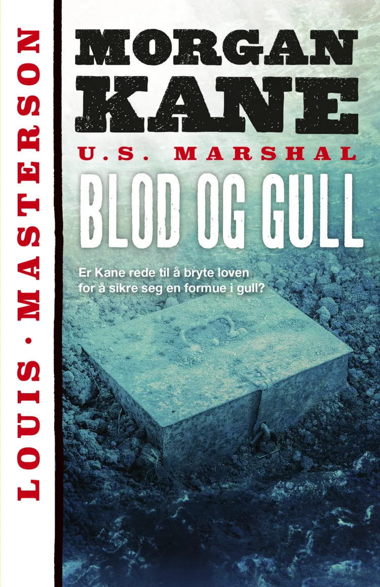 Omslag Blod og gull av Louis Masterson (Heftet)