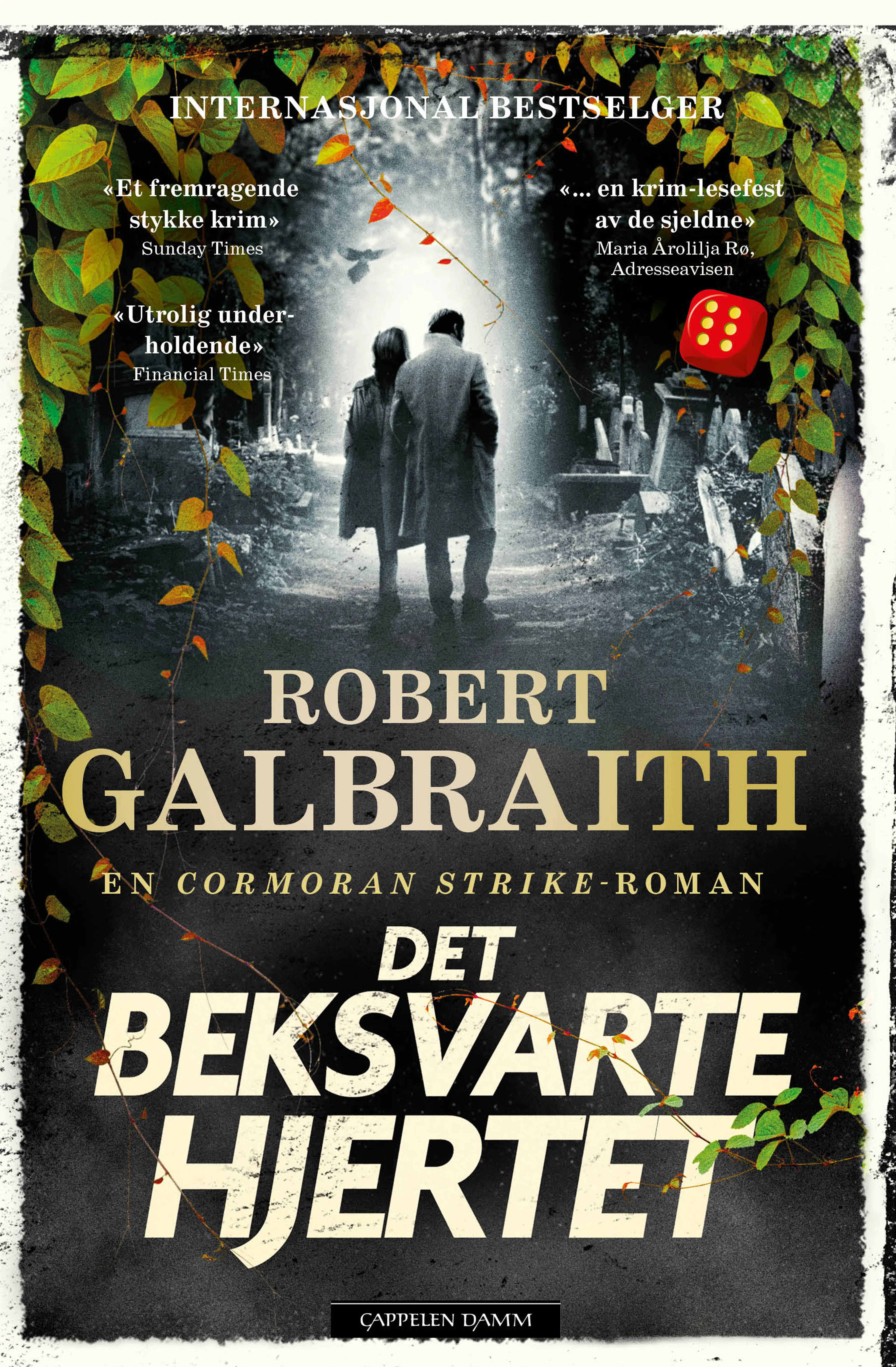 Omslag Det beksvarte hjertet av Robert Galbraith (Innbundet)