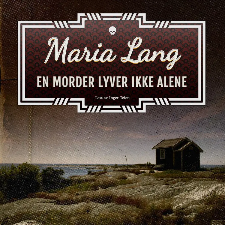 Omslag En morder lyver ikke alene av Maria Lang (Lydbok)