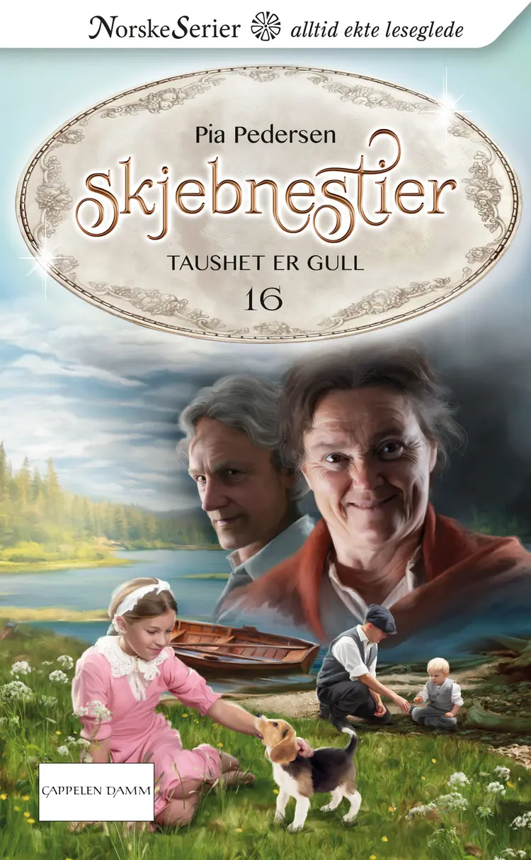 Omslag Taushet er gull av Pia Pedersen (Ebok)
