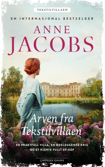 Omslag Arven fra Tekstilvillaen av Anne Jacobs (Innbundet)