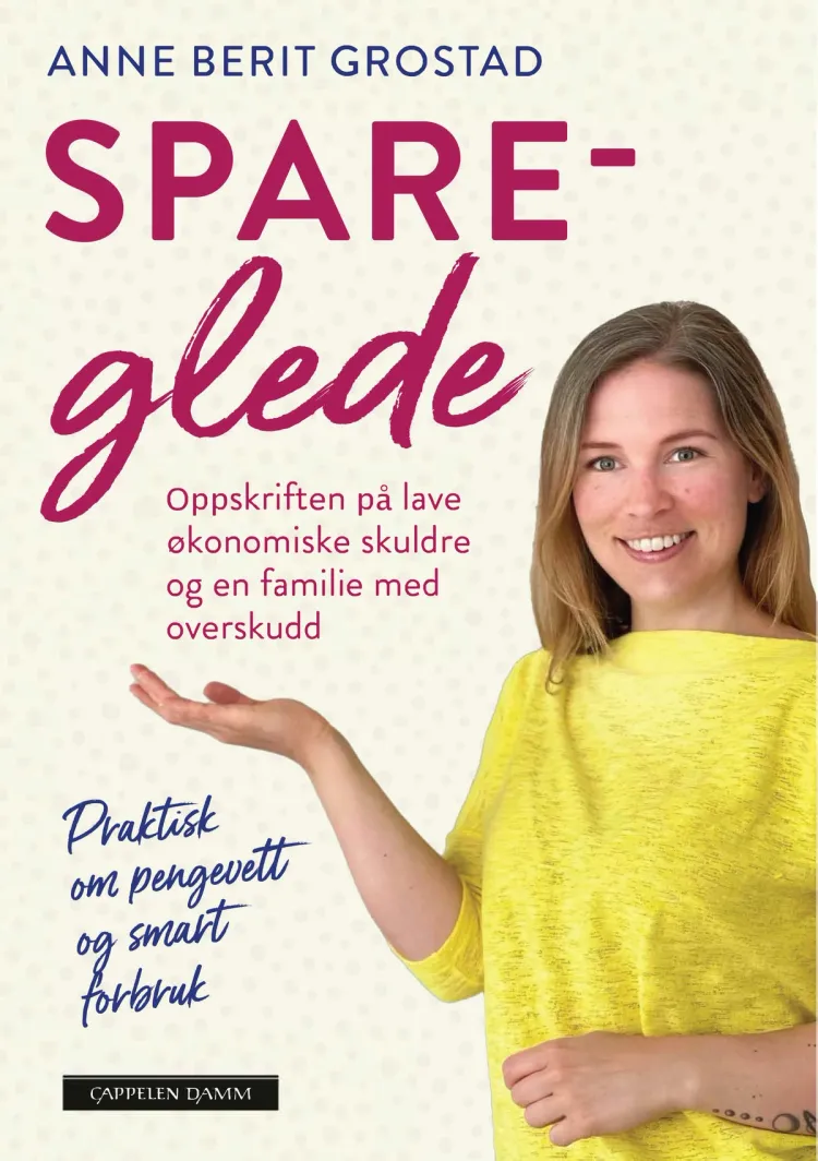 Omslag Spareglede av Anne Berit Grostad (Ebok)