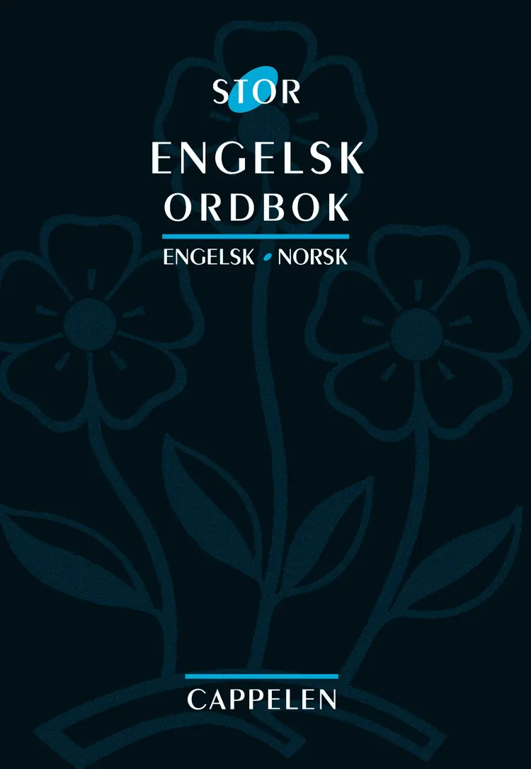 Omslag Stor engelsk ordbok av Herbert Svenkerud (Innbundet)