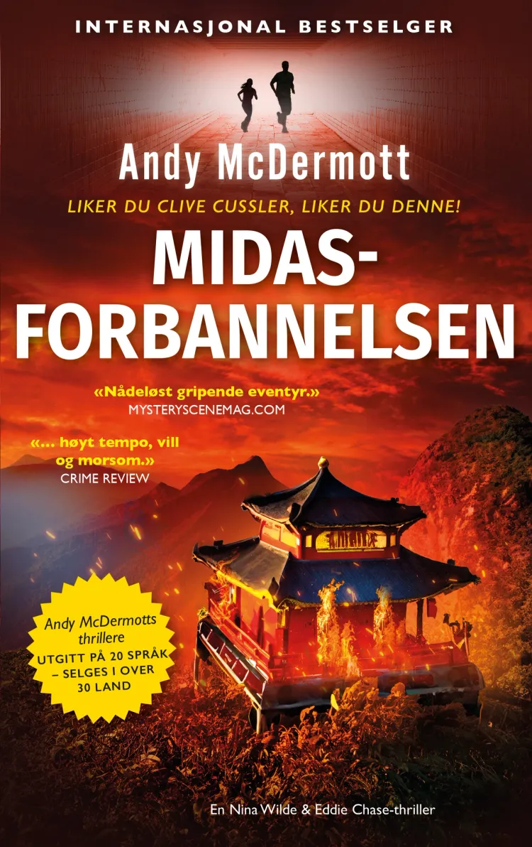 Omslag Midas-forbannelsen av Andy McDermott (Ebok)