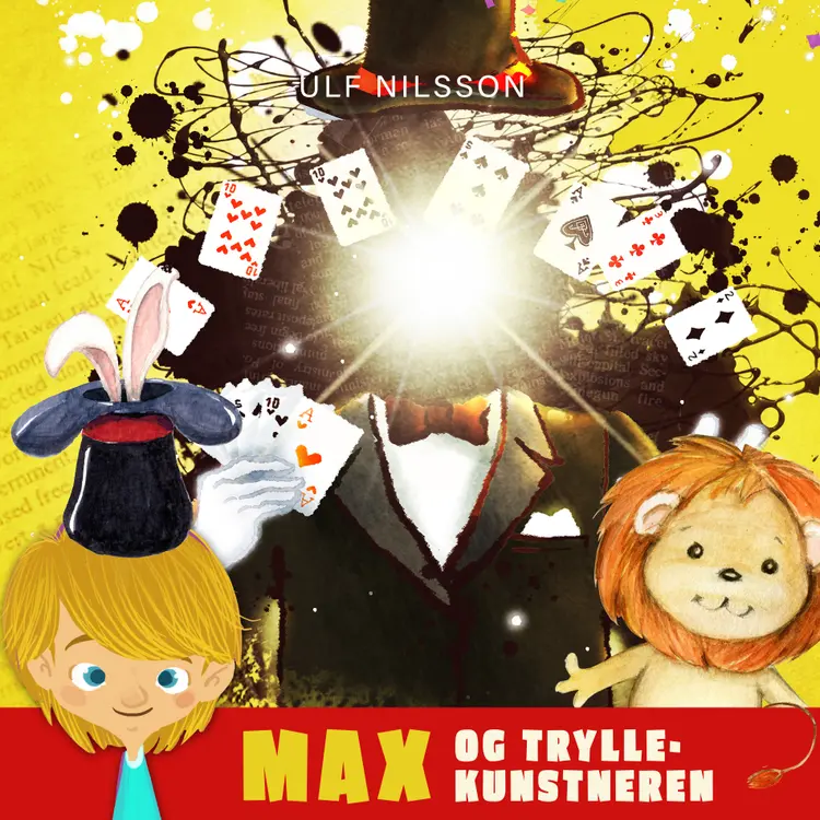 Omslag Max og tryllekunstneren av Ulf Nilsson (Lydbok)