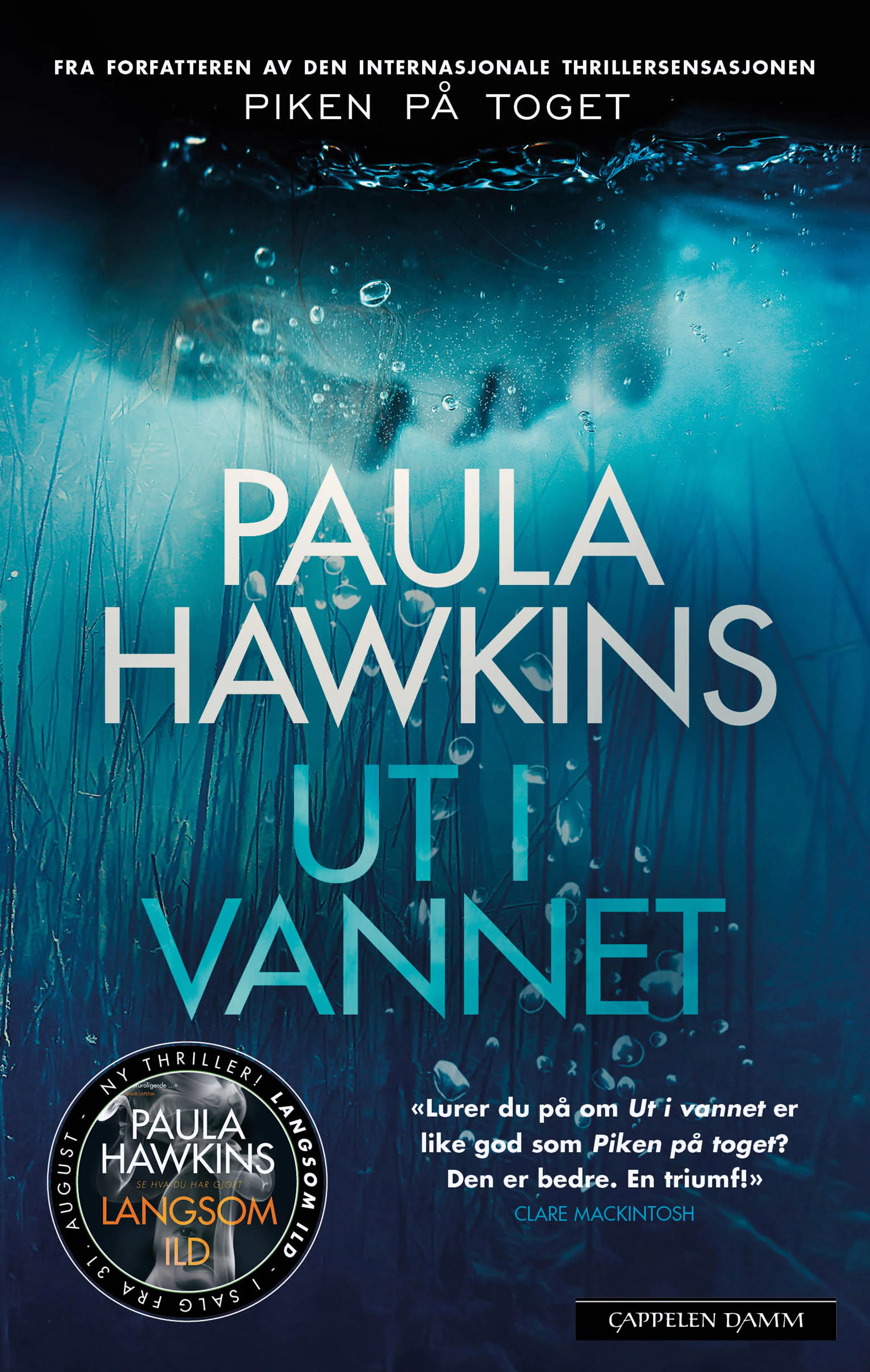 Omslag Ut i vannet av Paula Hawkins (Ebok)