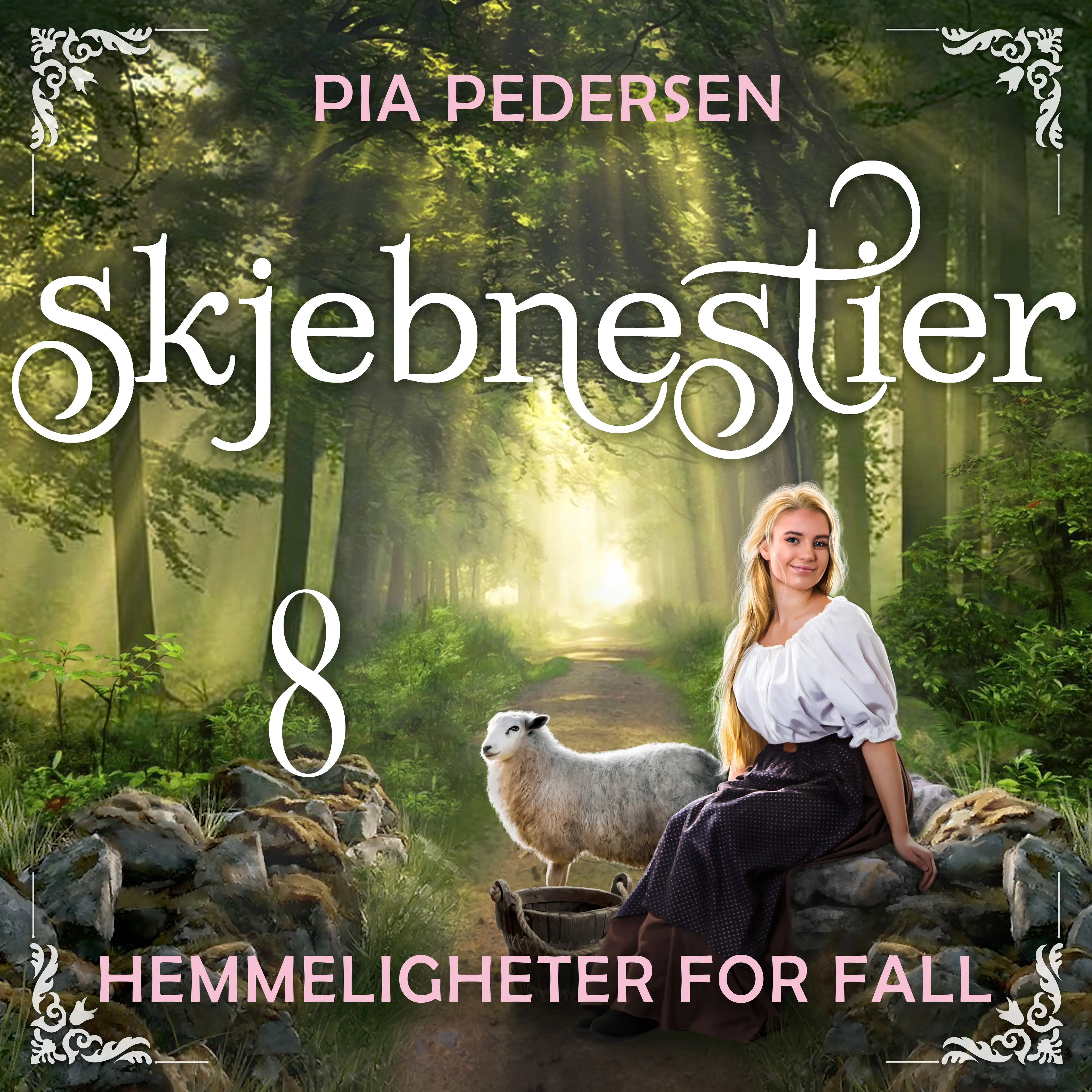 Omslag Hemmeligheter for fall av Pia Pedersen (Lydbok)