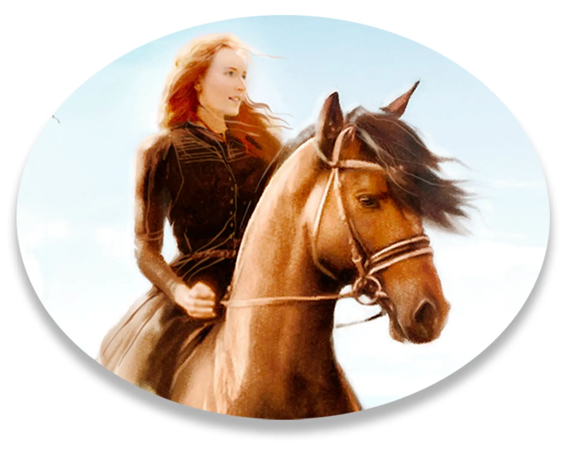 Flora og hest