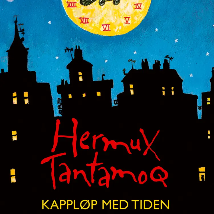 Omslag Kappløp med tiden av Michael Hoeye (Lydbok)