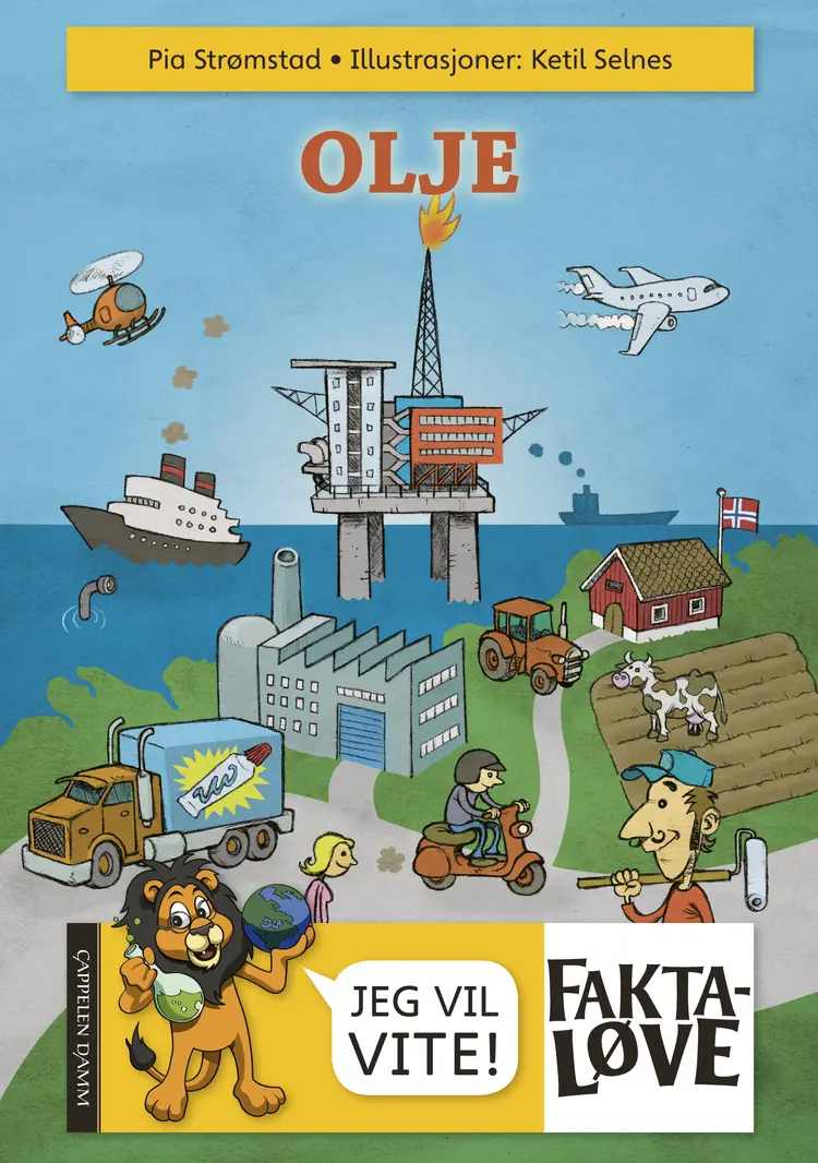 Omslag Olje av Pia Strømstad (Innbundet)
