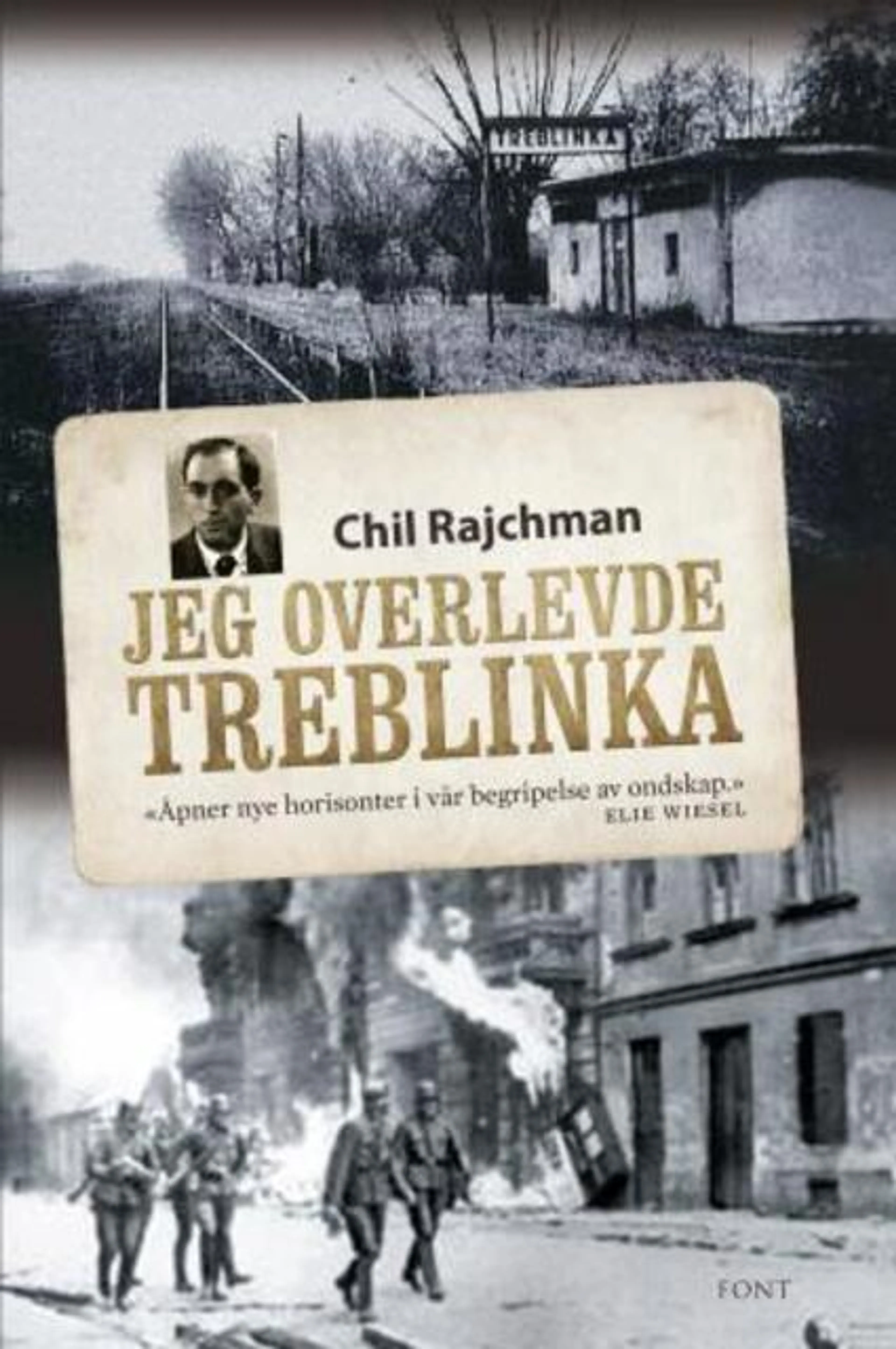 Omslag Jeg overlevde Treblinka av Chil Rajchman (Heftet)