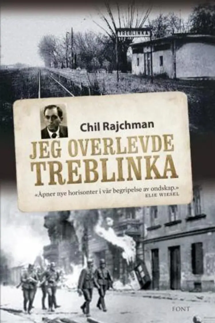 Omslag Jeg overlevde Treblinka av Chil Rajchman (Heftet)