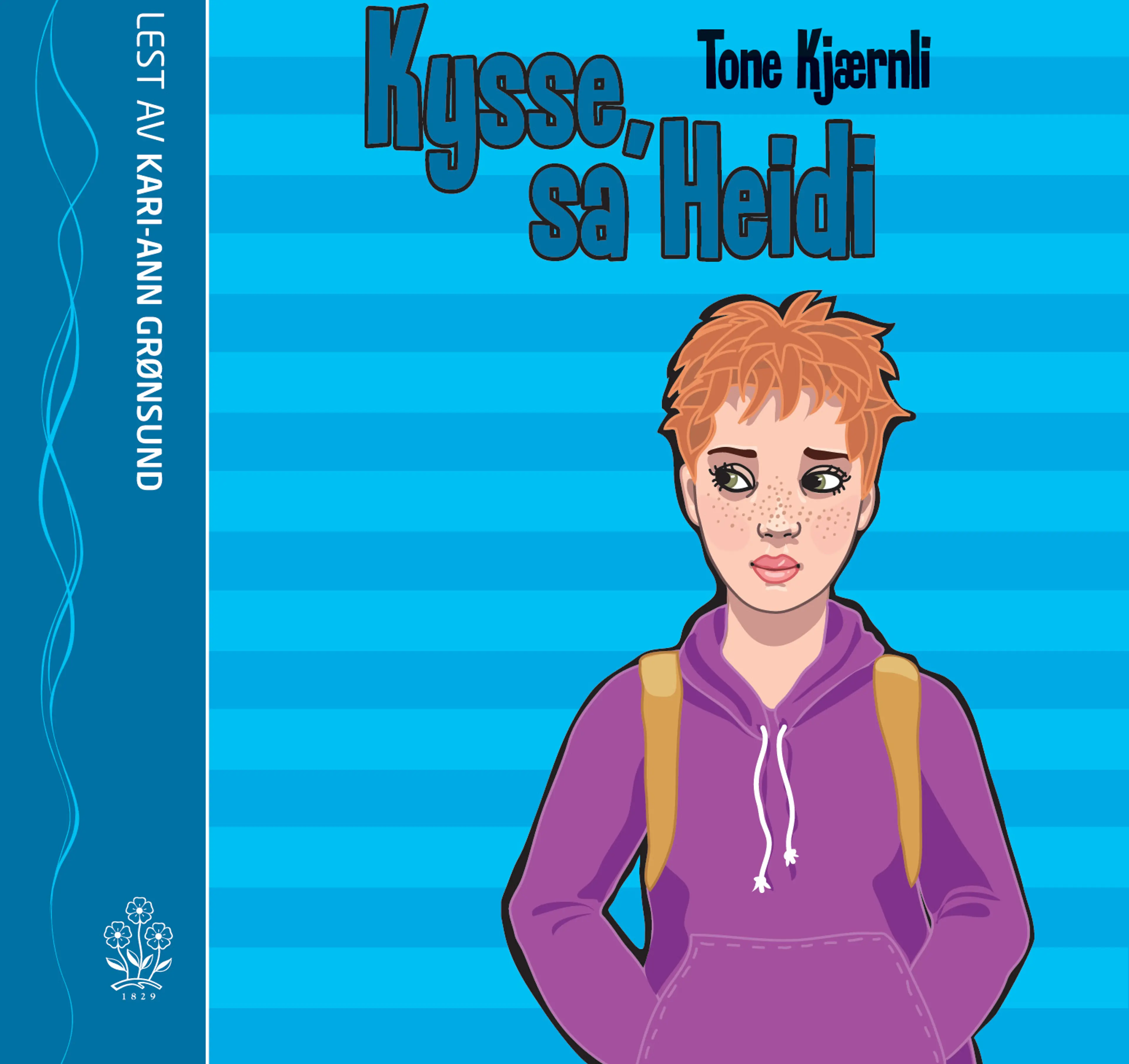 Omslag Kysse, sa Heidi av Tone Kjærnli (CD)