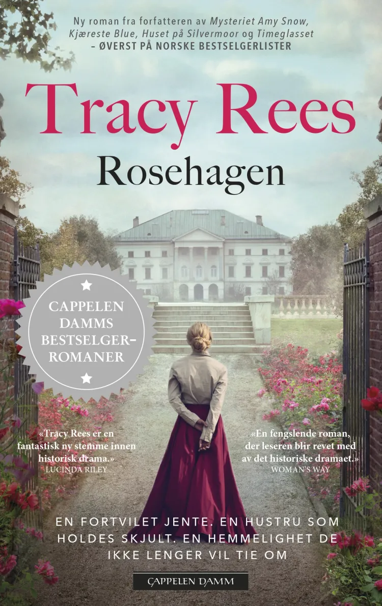 Omslag Rosehagen av Tracy Rees (Heftet)
