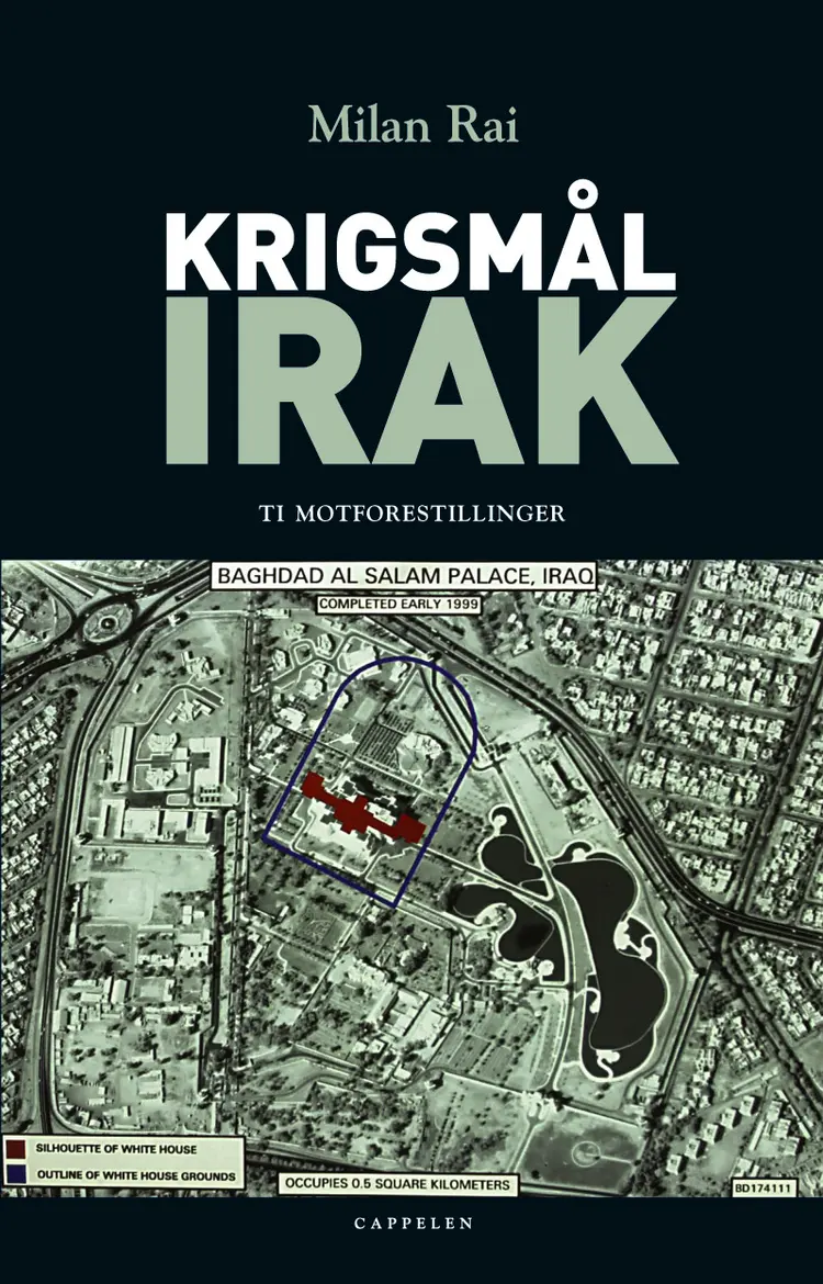 Omslag Krigsmål Irak av Milan Rai (Innbundet)