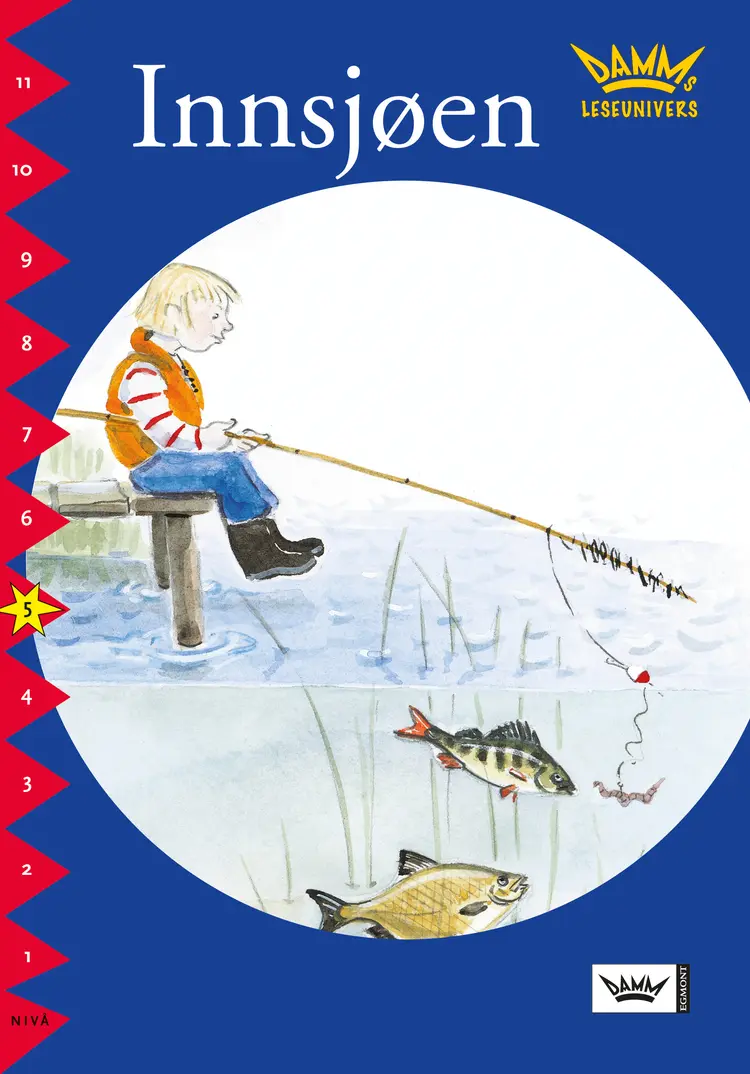 Omslag Damms leseunivers 1: Innsjøen av Malin Wedsberg (Heftet)