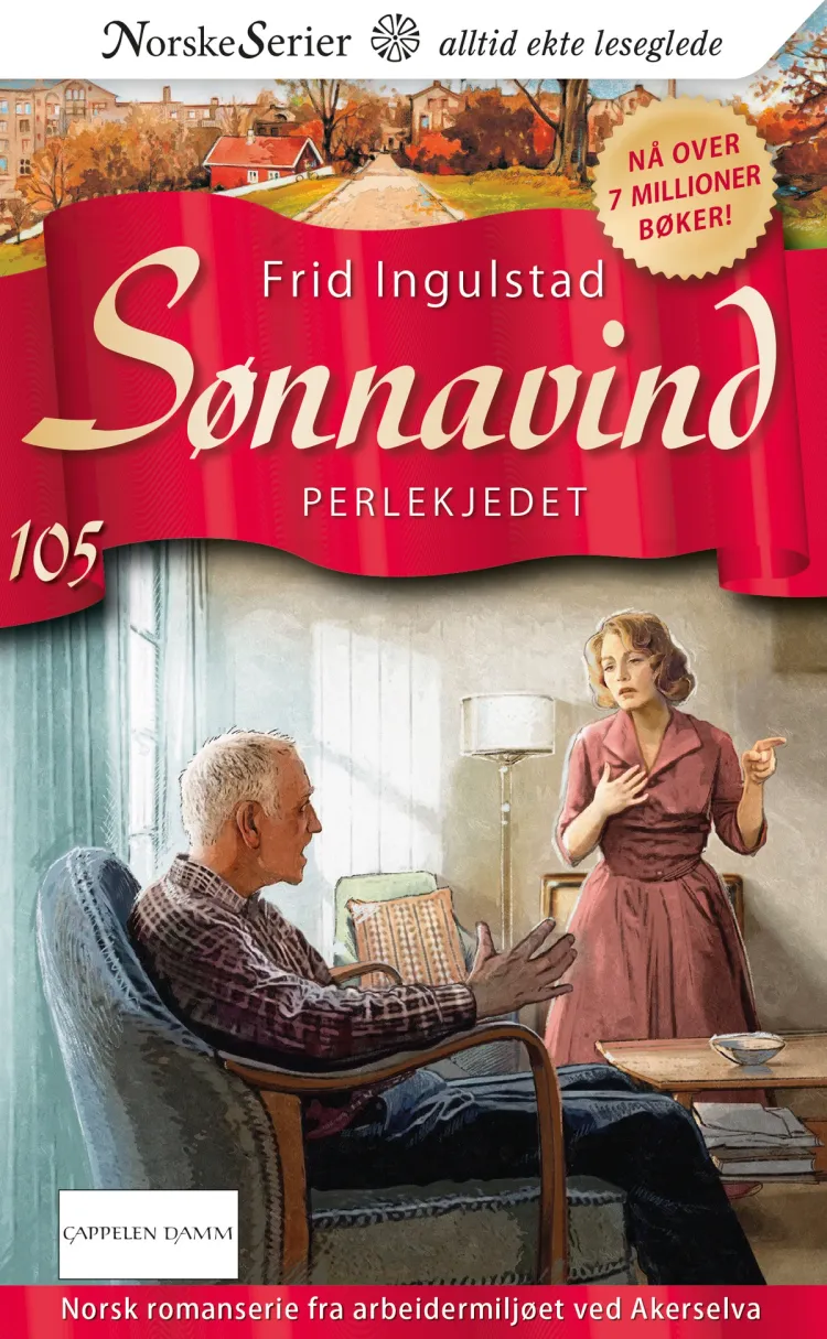Omslag Perlekjedet av Frid Ingulstad (Heftet)