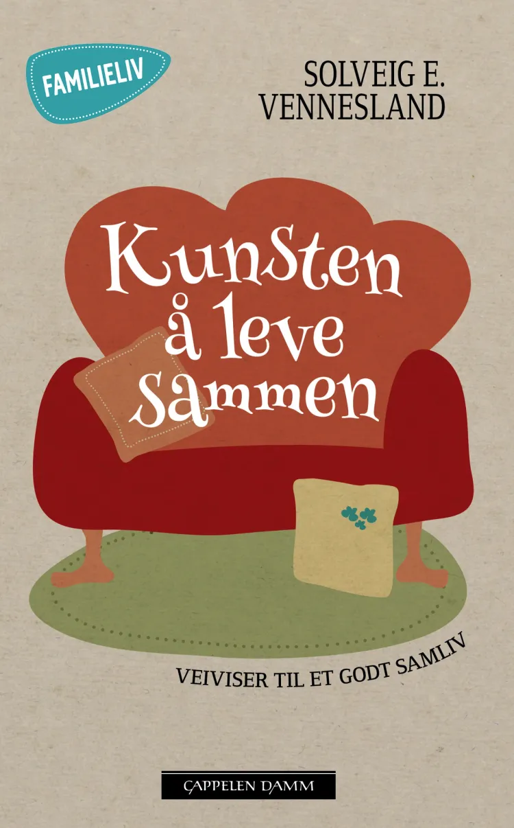 Omslag Kunsten å leve sammen av Solveig Vennesland (Heftet)