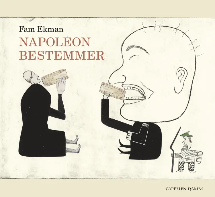 Omslag Napoleon bestemmer av Fam Ekman (Innbundet)