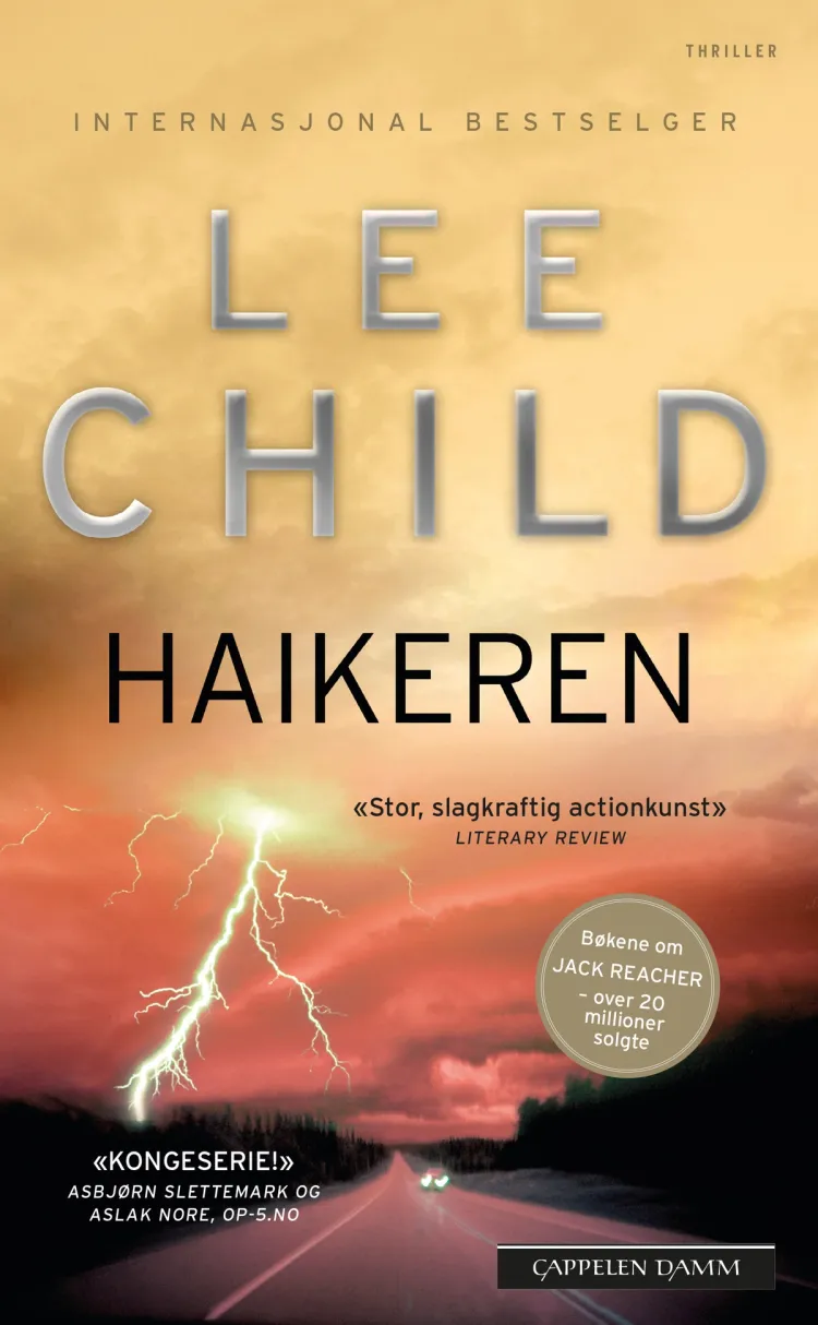 Omslag Haikeren av Lee Child (Heftet)