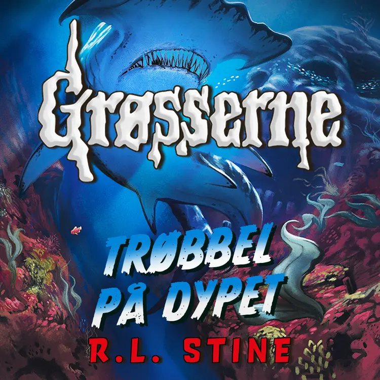 Omslag Trøbbel på dypet av R.L. Stine (Lydbok)
