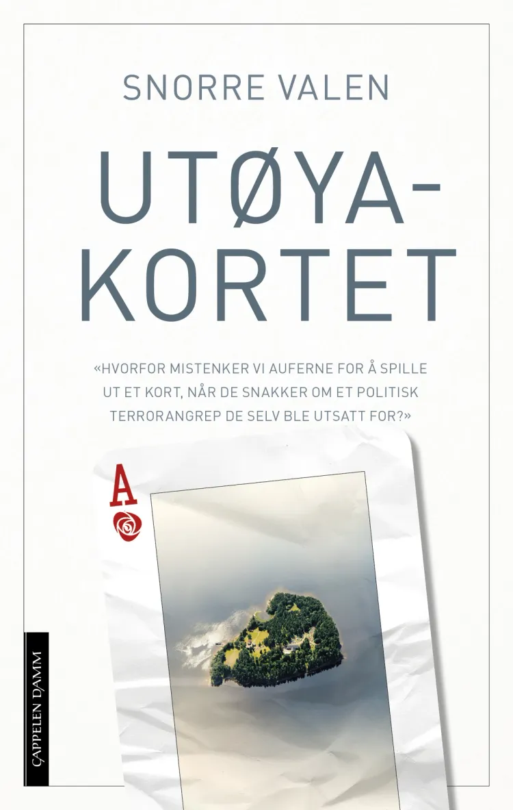 Omslag Utøyakortet av Snorre Valen (Ebok)