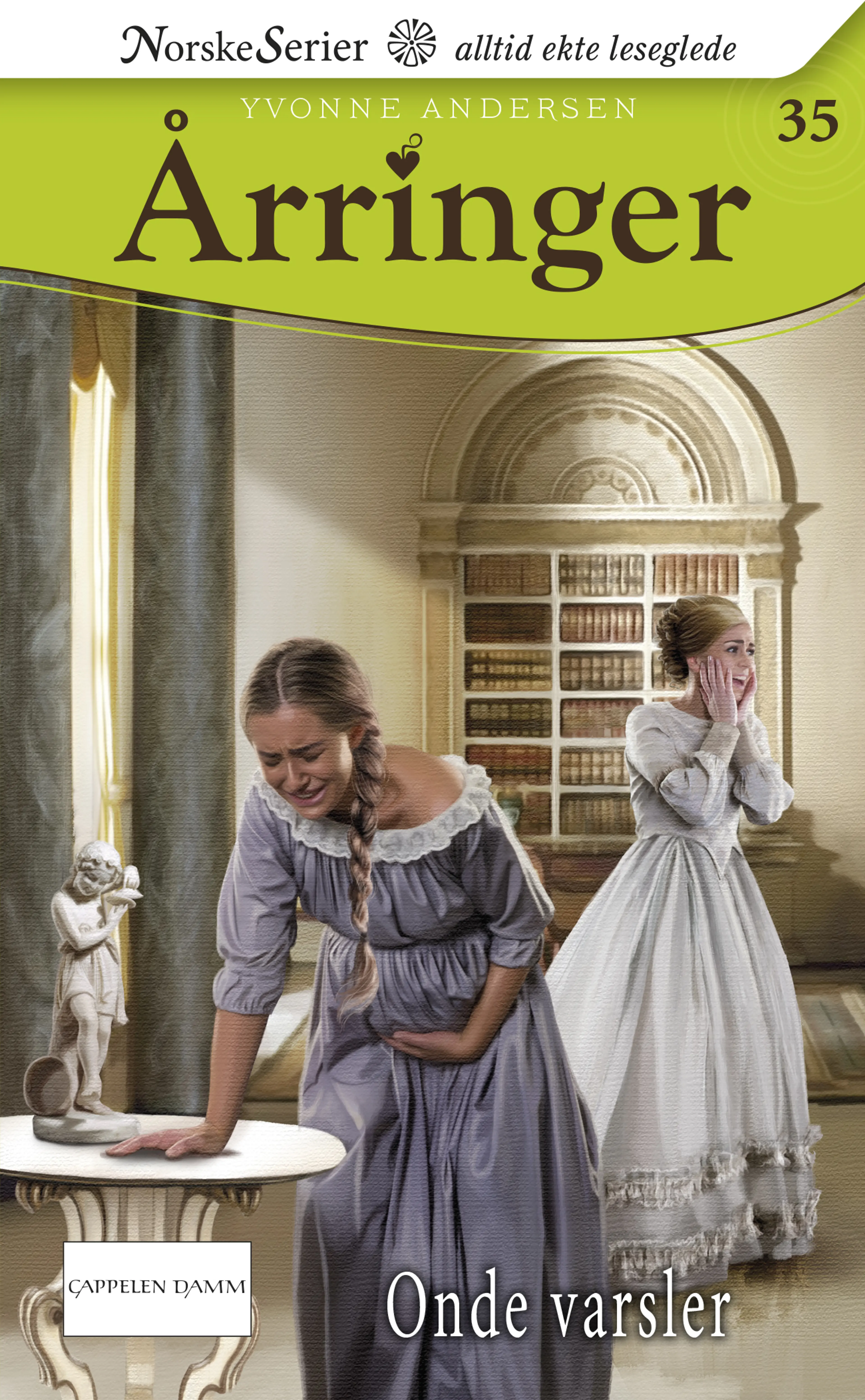 Omslag Onde varsler av Yvonne Andersen (Ebok)
