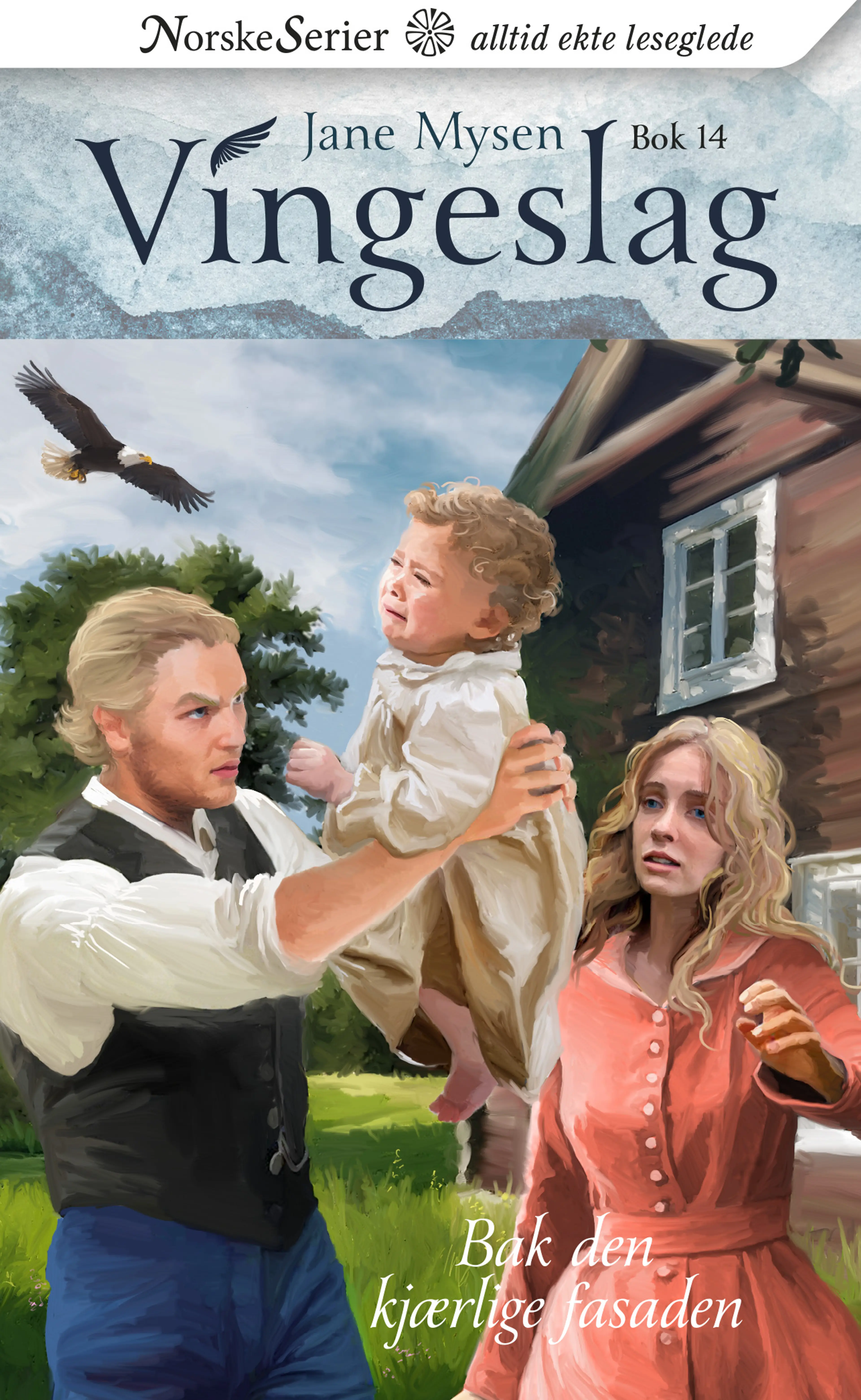 Omslag Bak den kjærlige fasaden av Jane Mysen (Ebok)