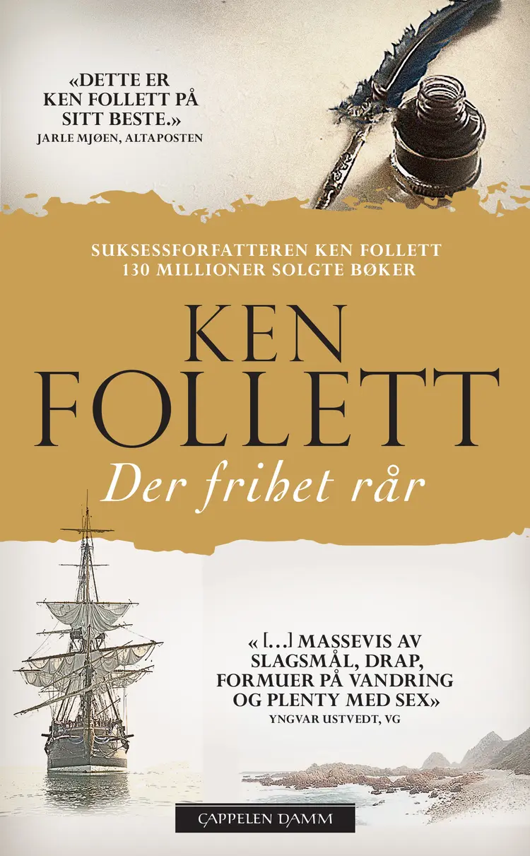 Omslag Der frihet rår av Ken Follett (Heftet)